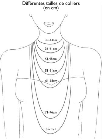 tailles de collier