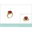 Anello donna placato in oro Douce romance rosso 2