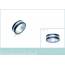 Anillo mujer acero Alaska negro 2