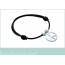 Bracciale donna argento Peace 68 peace nero 2