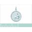 Children silver Vierge medaillon pendant 2