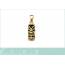 Colgante mujer bañado en oro Mooréa onyx negro 2