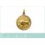 Gold plated medaillon pendant 2