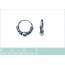 Ohrringe frauen silber Balinaise 1.2 cm hoops 2