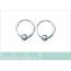 Pendientes mujer plata Paisible Succès 1.5 cm anillado 2