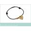 Pulsera mujer bañado en oro Astre de coeur corazón 2