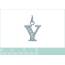 Silver Y letters pendant 2
