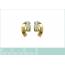 Woman gold plated Ariane earring 2