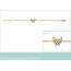 Woman gold plated Papillon de nuit bracelet 2