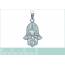 Woman silver Main Fatma 7 pendant 2