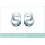 Woman silver Minimaliste earring 2