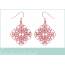Woman stainless steel Solana pink earring 2