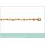 Woman gold plated 8 beaded bracelet 2