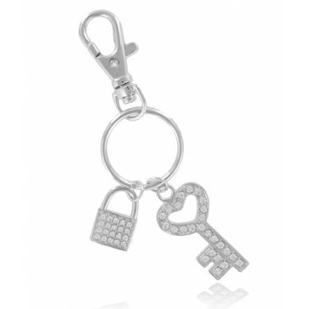 Accessoires dames zilvermetaal Cadenas sleutels