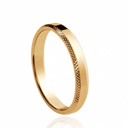 Aliança de Casamento banhado a ouro Barberine