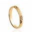 Aliança de Casamento banhado a ouro Barthélémy mini