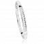 Aliança de Casamento feminino ouro Lacinia branco mini