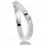 Anello donna acciaio Wave mini