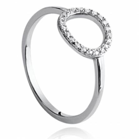 Anello donna argento Akilah arrotondato