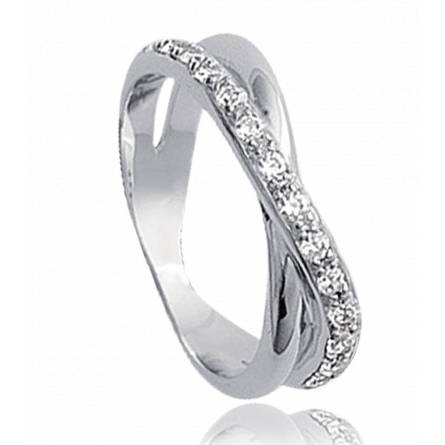 Anello donna argento Condensé esquisse