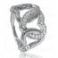 Anello donna argento Enlacés cuore mini