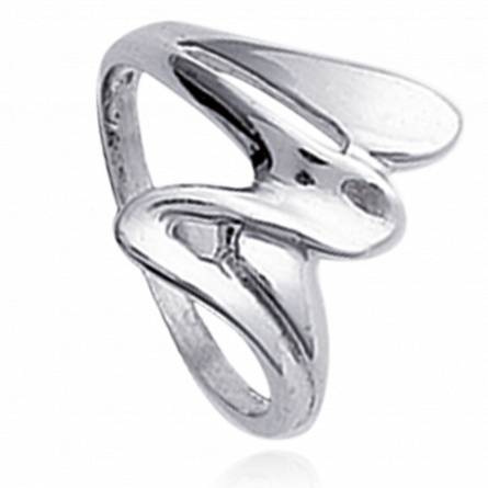 Anello donna argento Vague Celeste