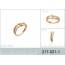 Anello donna placato in oro Aries  2