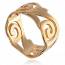 Anello donna placato in oro Délos mini