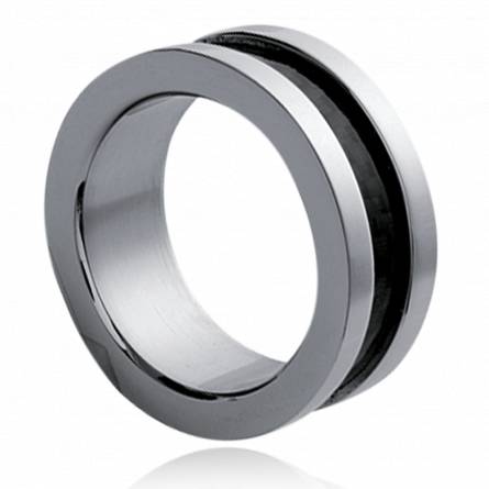 Anello uomo carbonio  carbone 1 nero