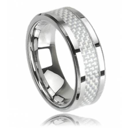 Anello uomo tungsteno Tungstène carbone