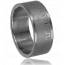 Anillo hombre acero Egyptienne mini