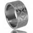 Anillo hombre acero Losange mini