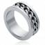 Anillo hombre acero Ormana  mini