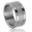 Anillo hombre acero Racing mini