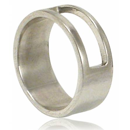 Anillo hombre plata Contemporaine 