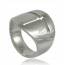 Anillo hombre plata Templiers  mini