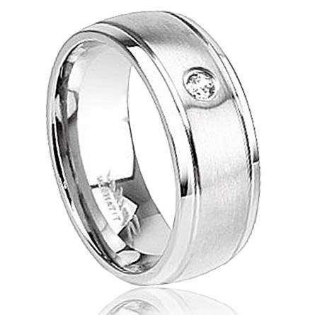 Anillo hombre titanio Wilson 