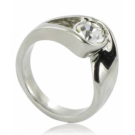 Anillo mujer metal plateado  Alida