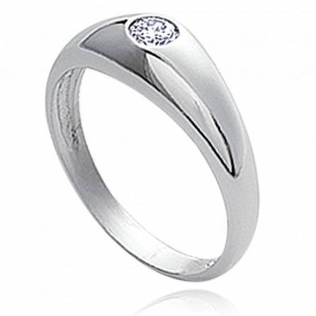 Anillo mujer plata Certitude