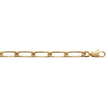 Armband frauen goldplattiert 3mm langgliedrige ketten