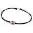 Armband herren silber Padrig schwarz mini