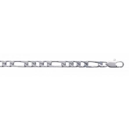 Armbanden dames zilver 1-3 4mm figaro