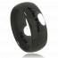 Bague acier noir Black Legend 2