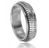 Bague argent carapace