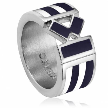 Bague argent Kenzo K Emage