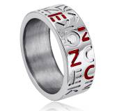 Bague Argent Ligne Méli Mélo Petit modele
