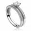 Bague Argent Solitaire Aisling mini