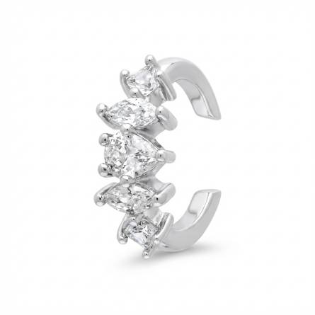 Bague d'oreille argent Muzelia à l'unité