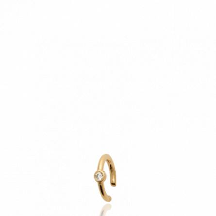 Bague d'oreille plaqué or Trala à l'unité