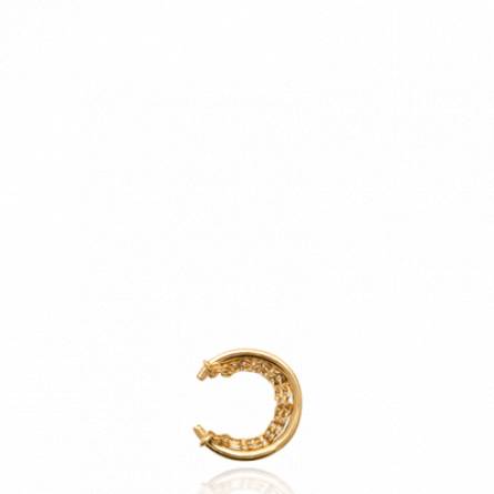 Bague d'oreille plaqué or Vioca à l'unité